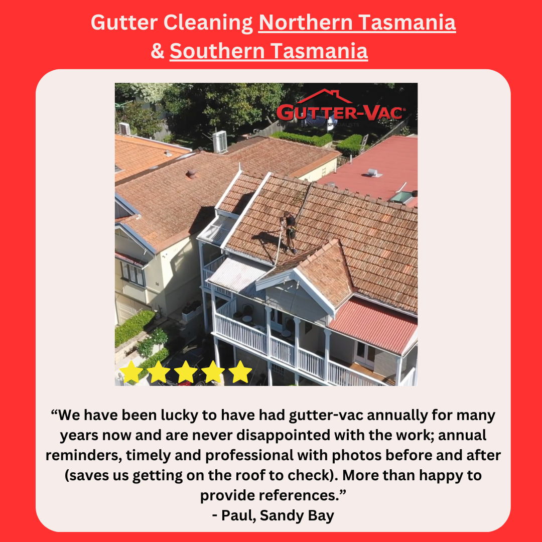 Hobart gutter cleaning